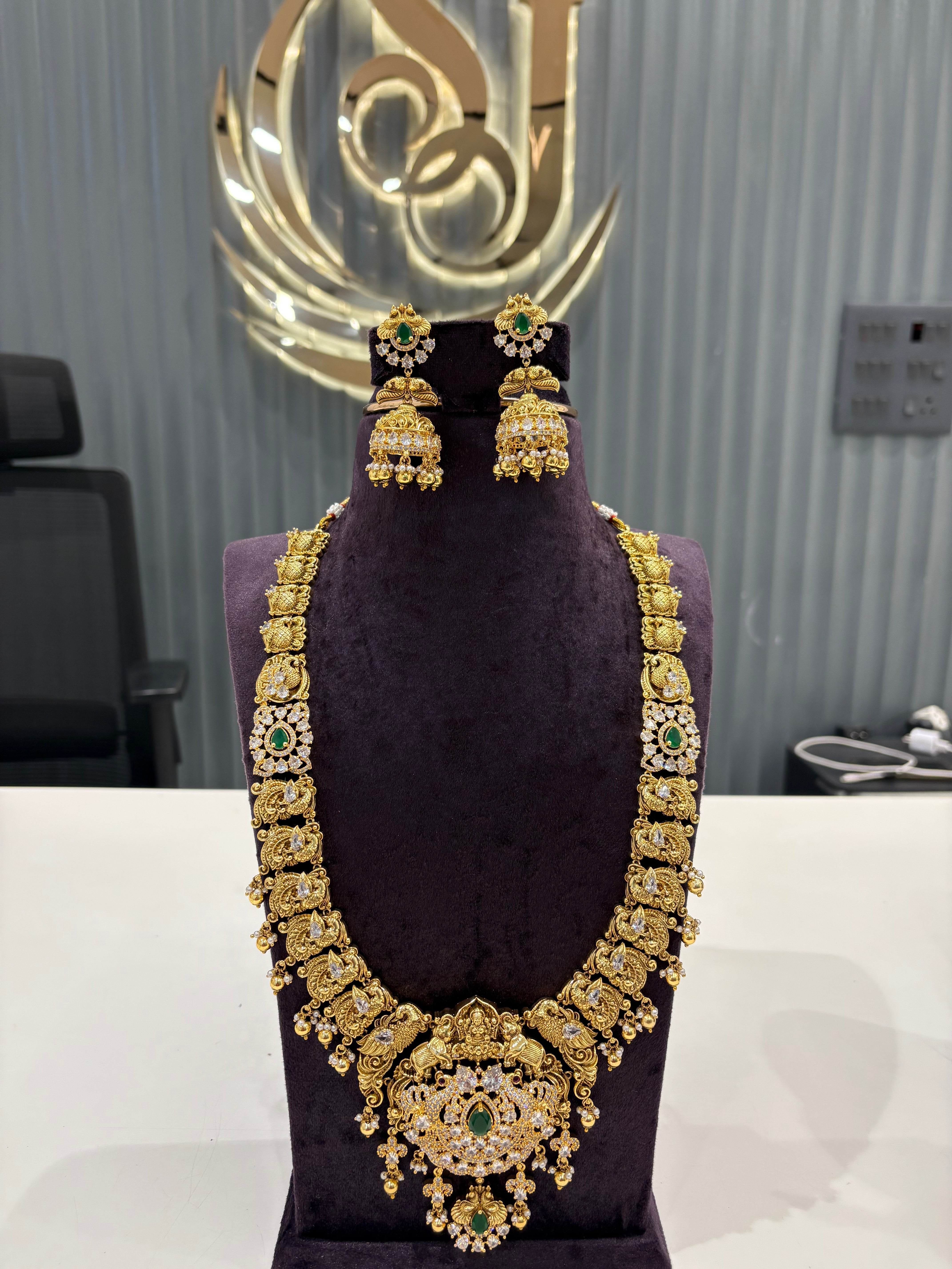 Beautiful nakshi 3D long haram