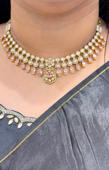 Beautiful stylish party wear neckset