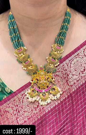 Beautiful Jadav Kundhan Necklace