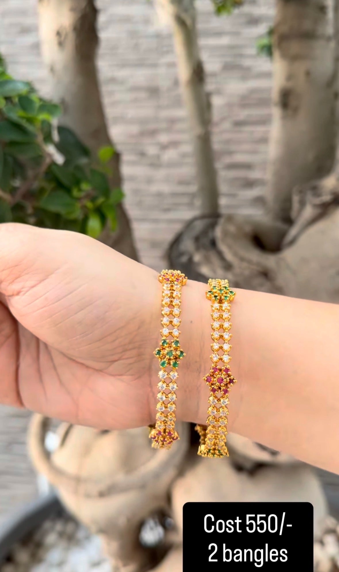 Beautiful multi bangles