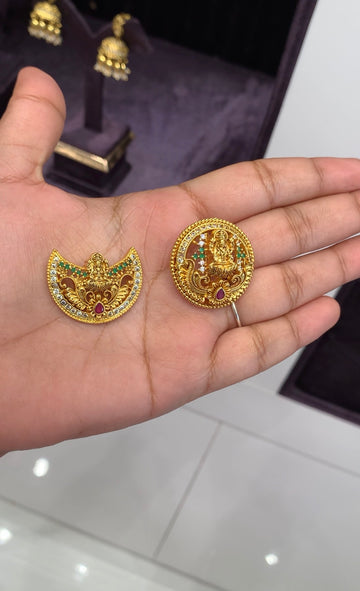 Beautiful sun moon hair accessories