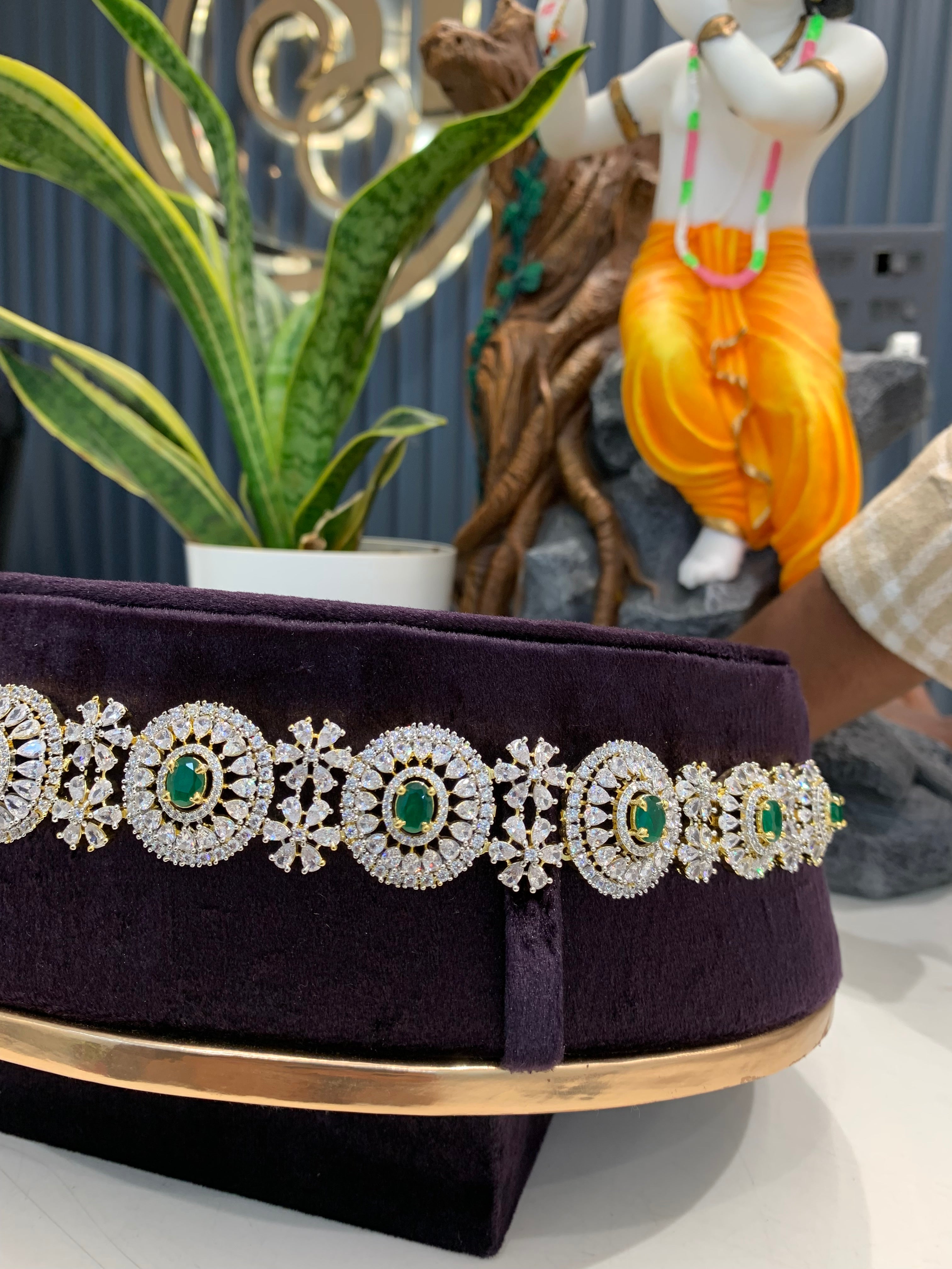 Beautiful GJ chain vaddanam