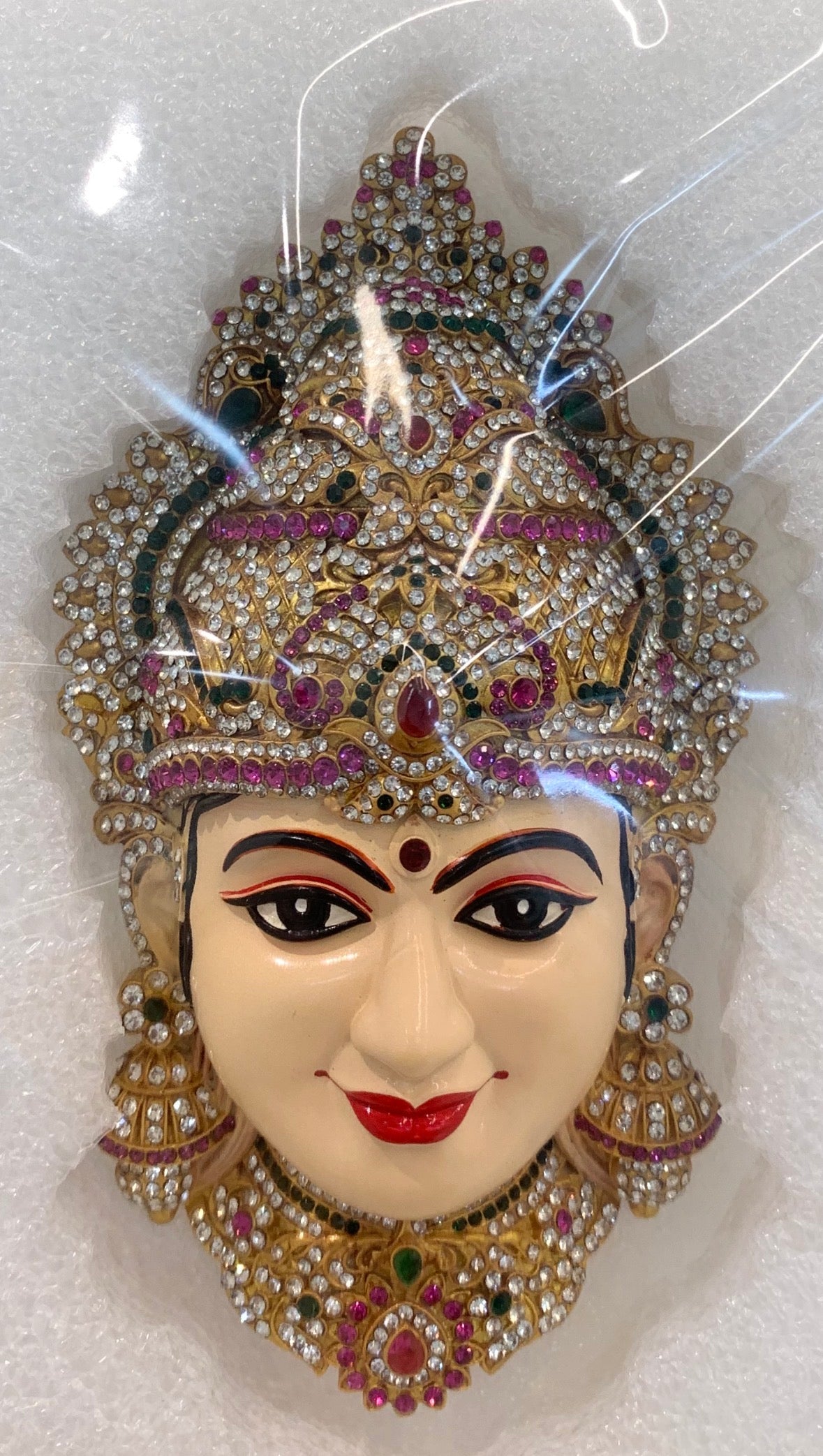 Beautiful Lakshmidevi Face(6 inches)