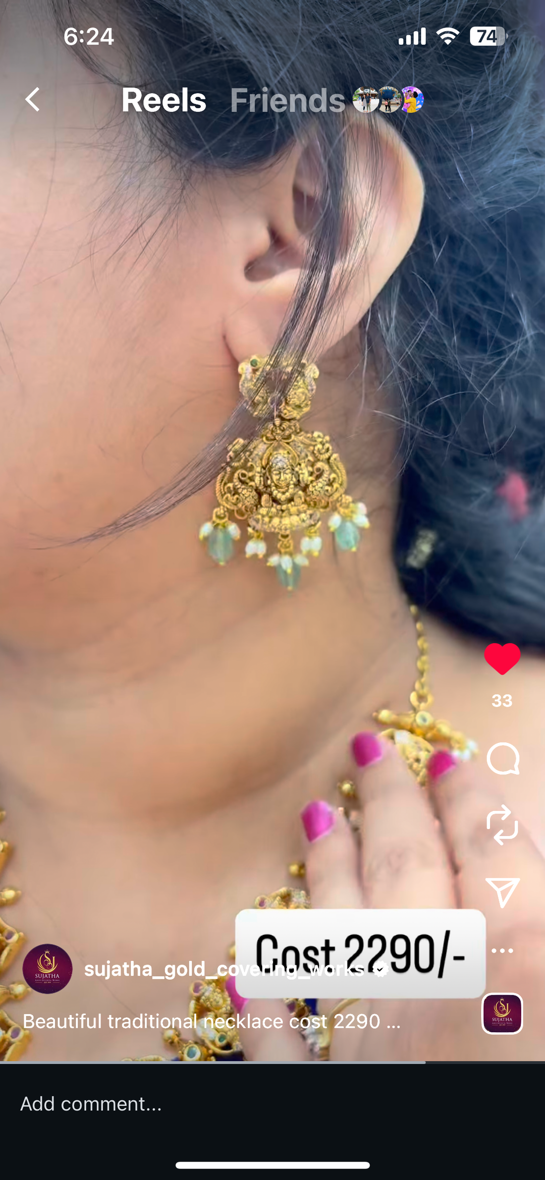 Beautiful necklace