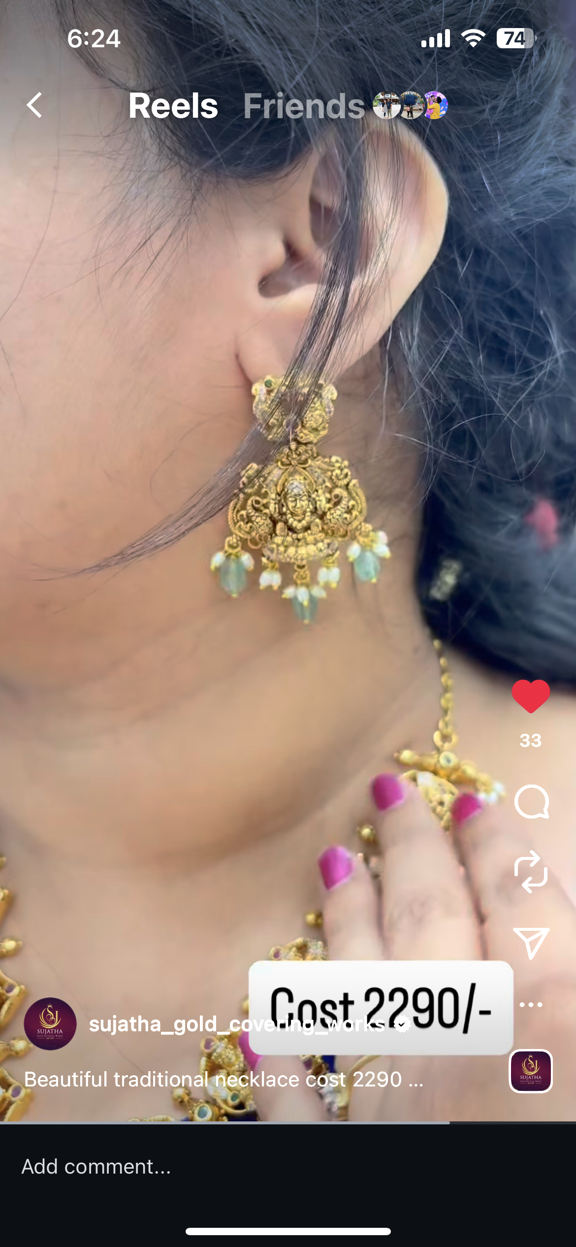 Beautiful necklace