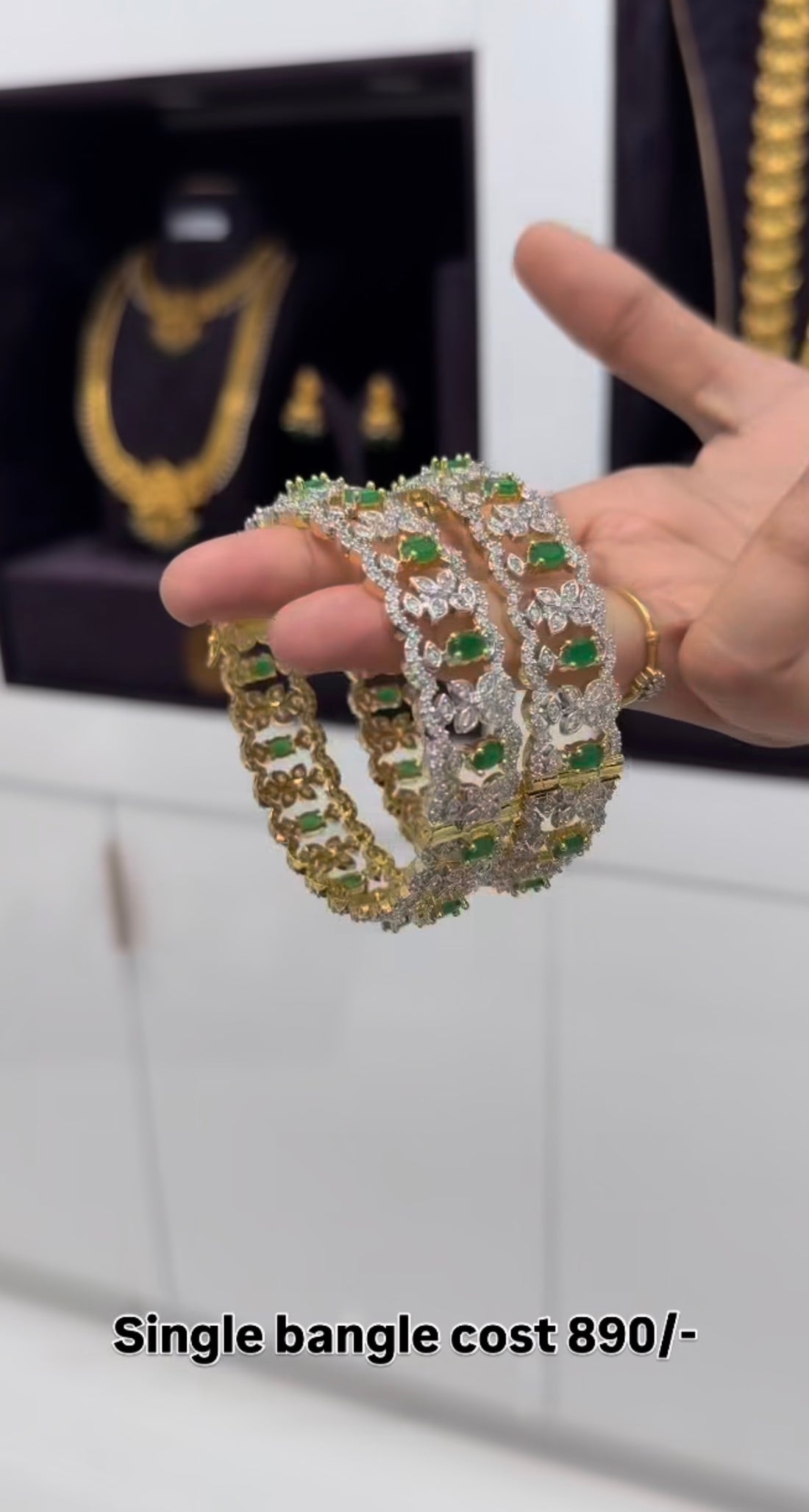 Beautiful GJ Single  Bangle