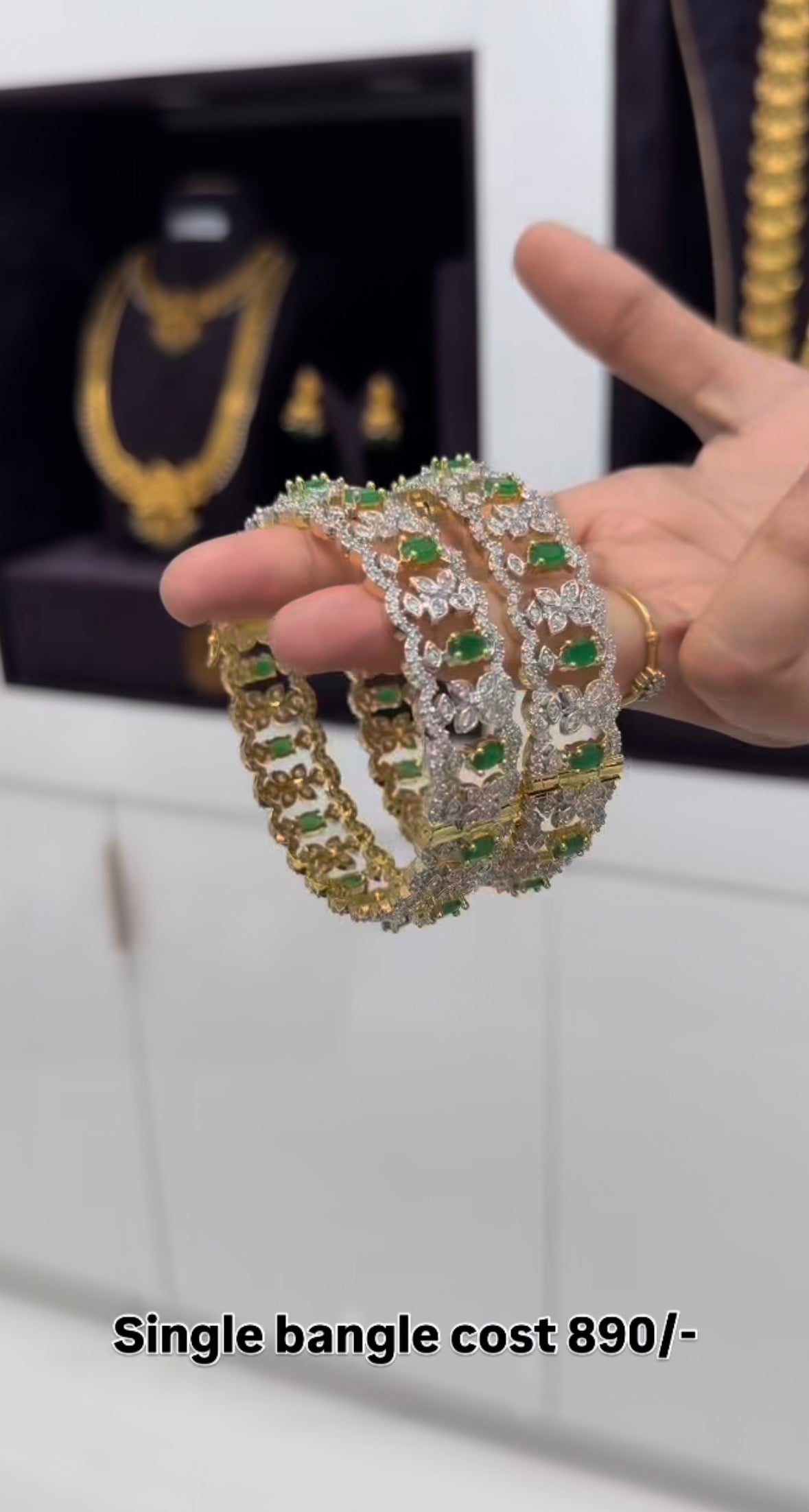 Beautiful GJ Single  Bangle