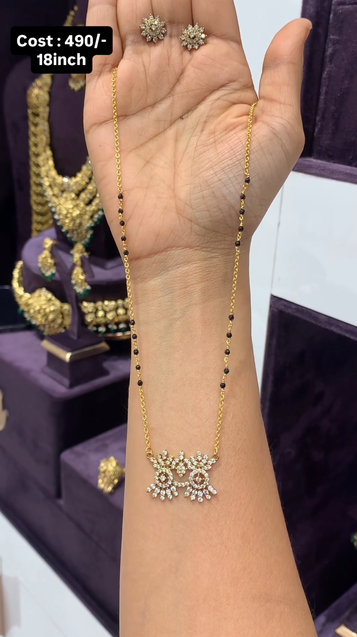Beautiful black beads
