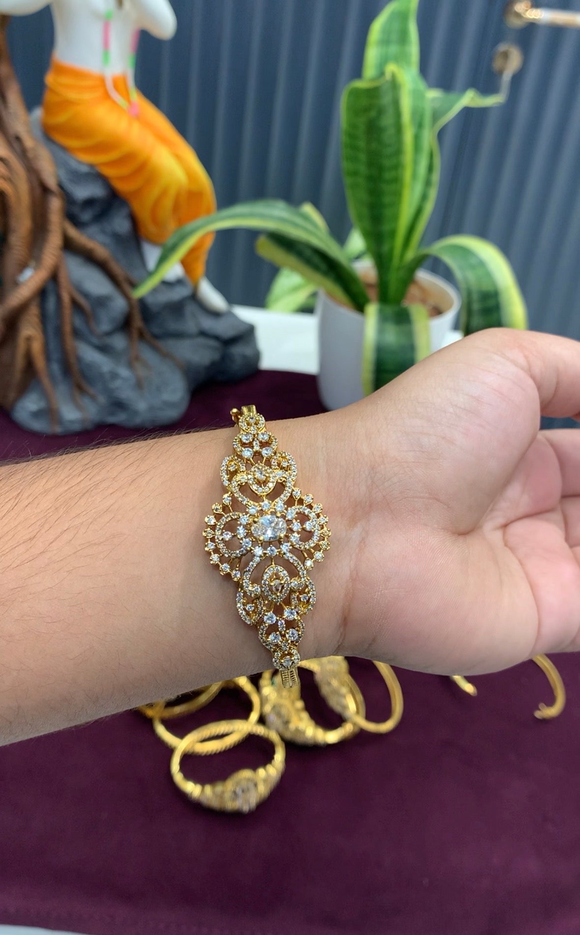 Beautiful diamond replica bracelet