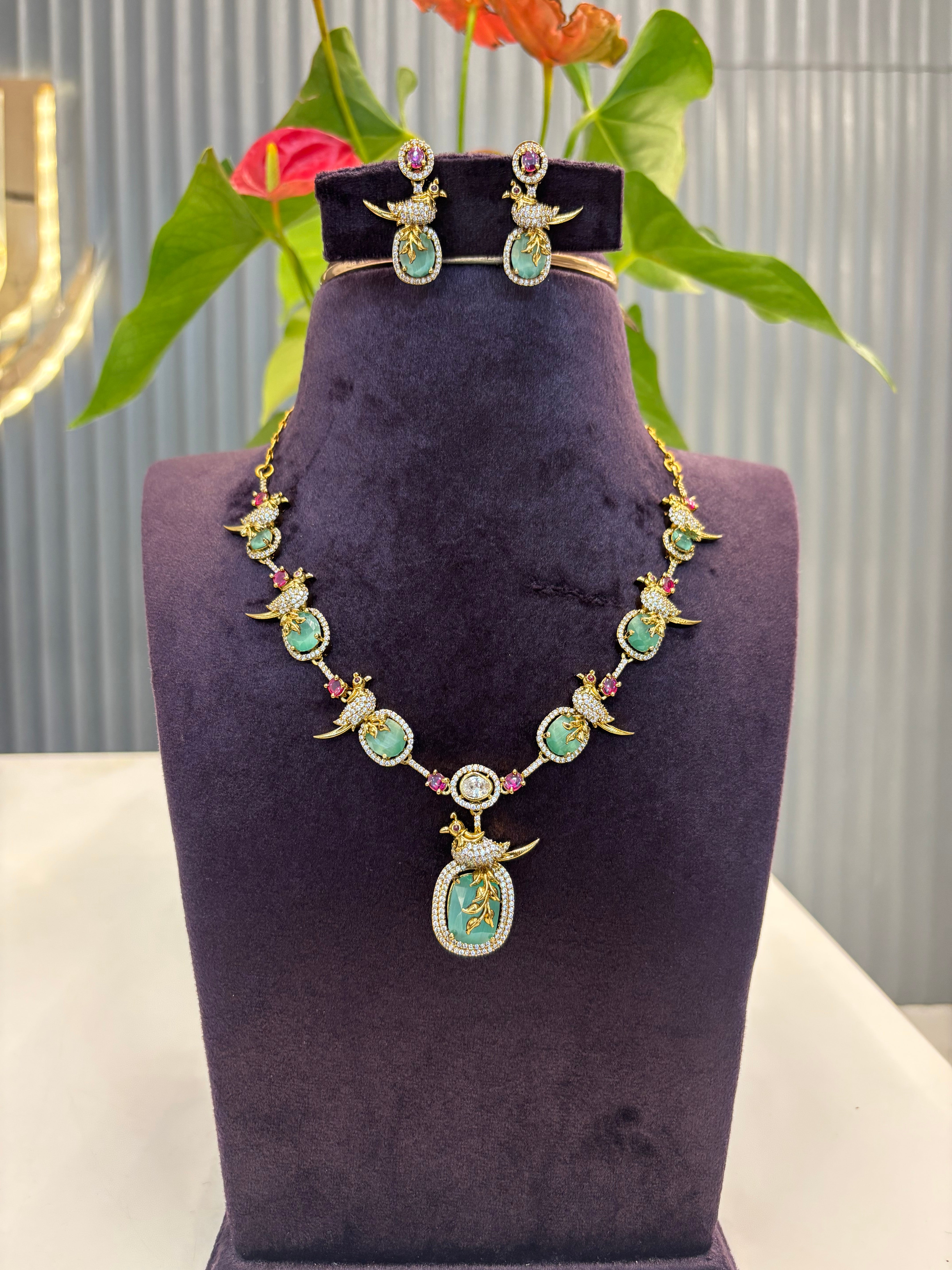 Beautiful Parrot Necklace