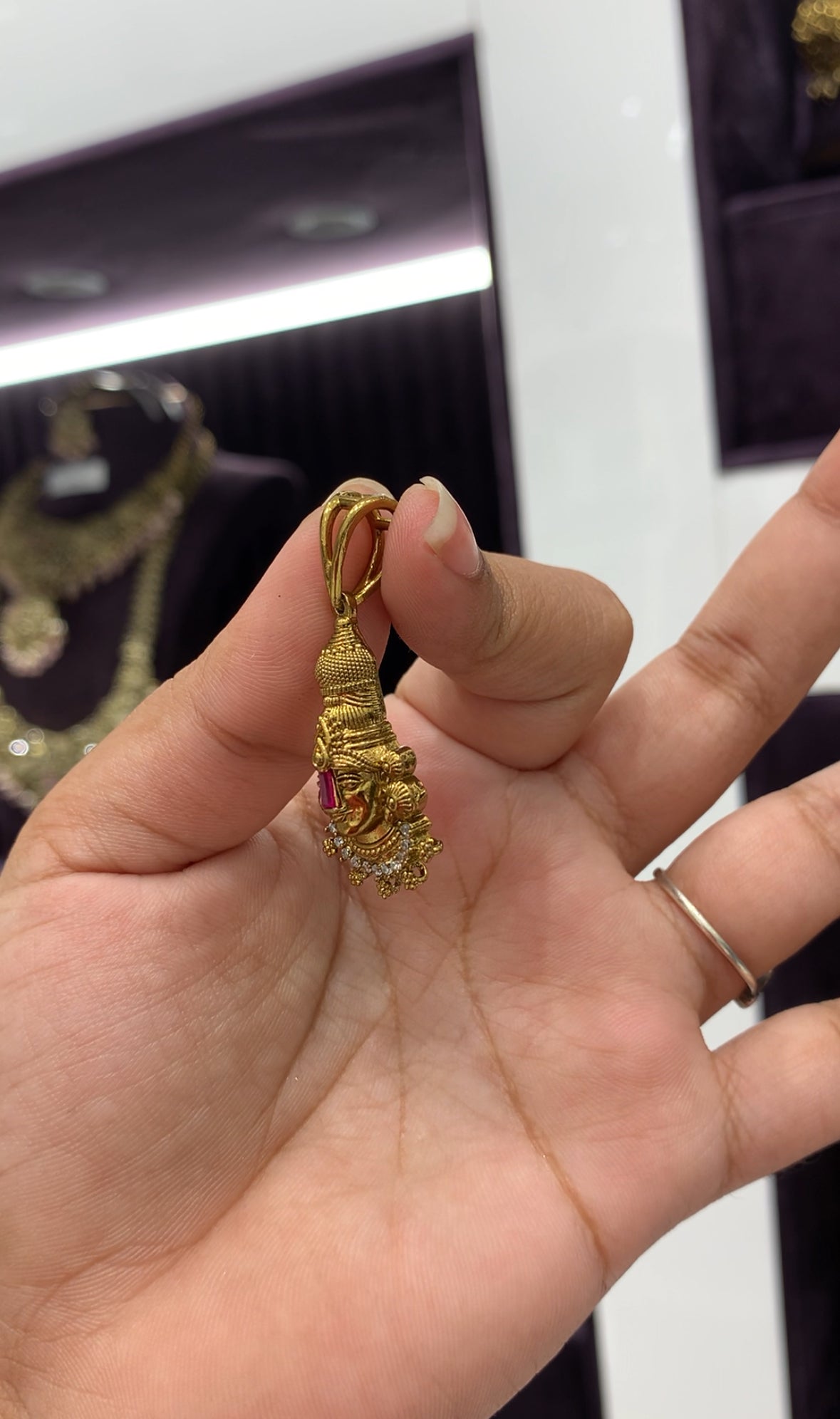 Beautiful lord balaji cute pendant