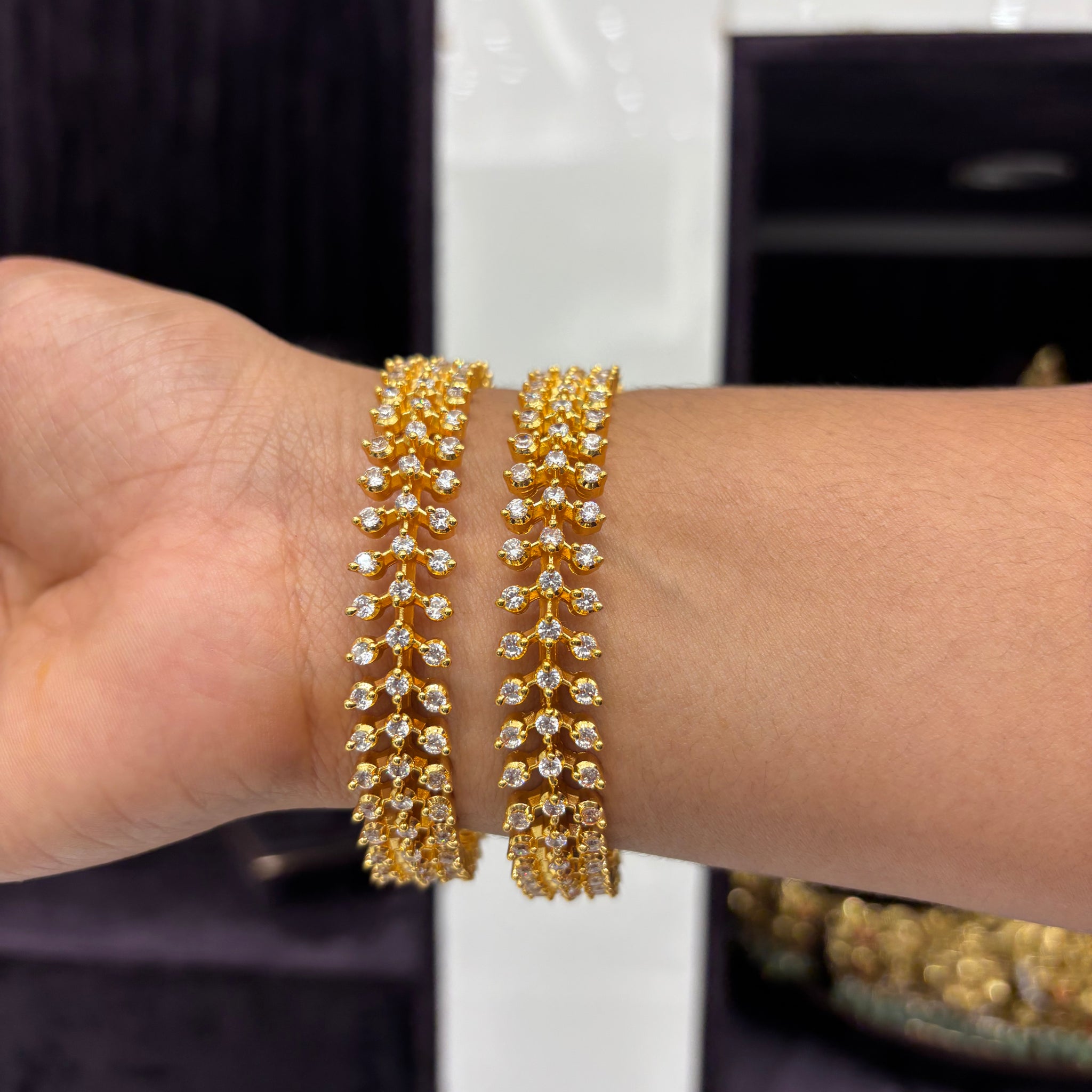 Cz bangles