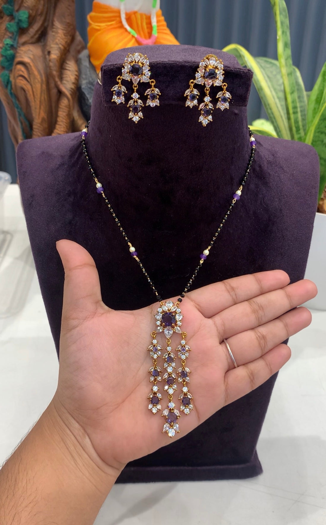 Beautiful blackbeads 18inchs