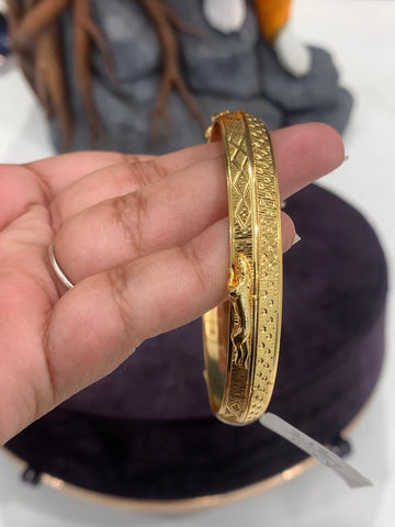 Beautiful microplated men’s kada(single)