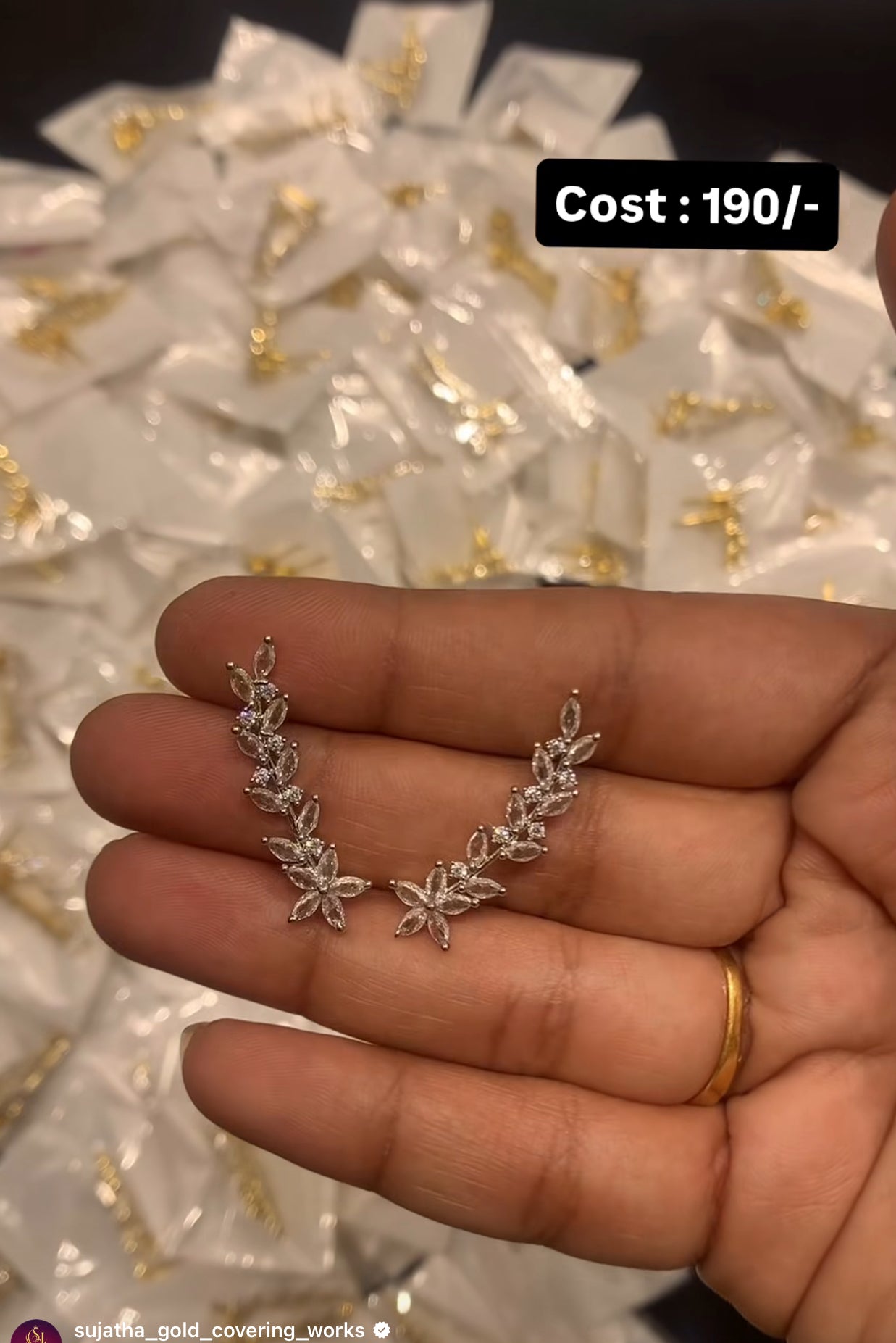 Beautiful ear cuffs