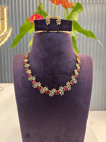 Beautiful Red stone necklace
