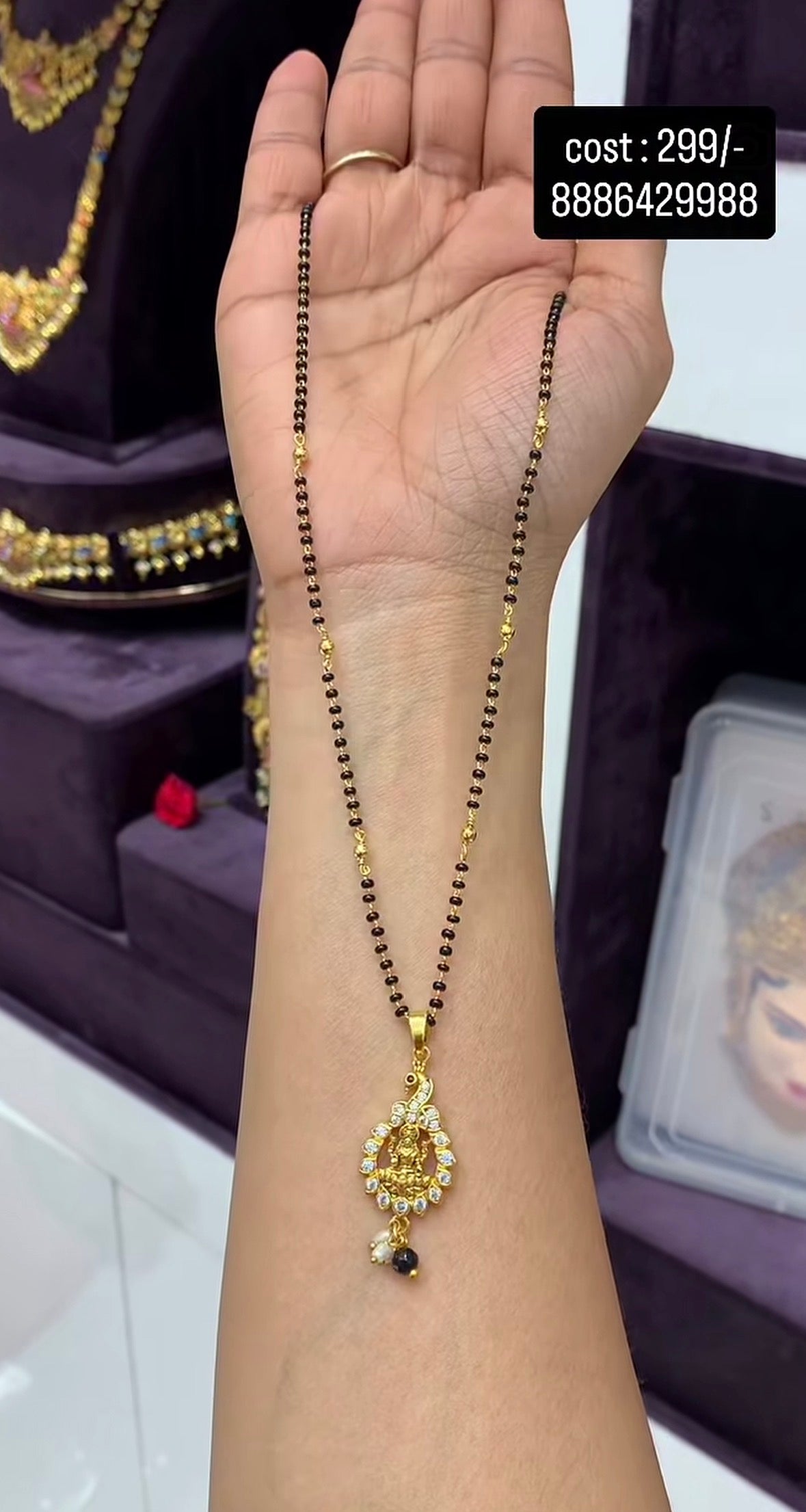 Beautiful blackbeads 18inchs