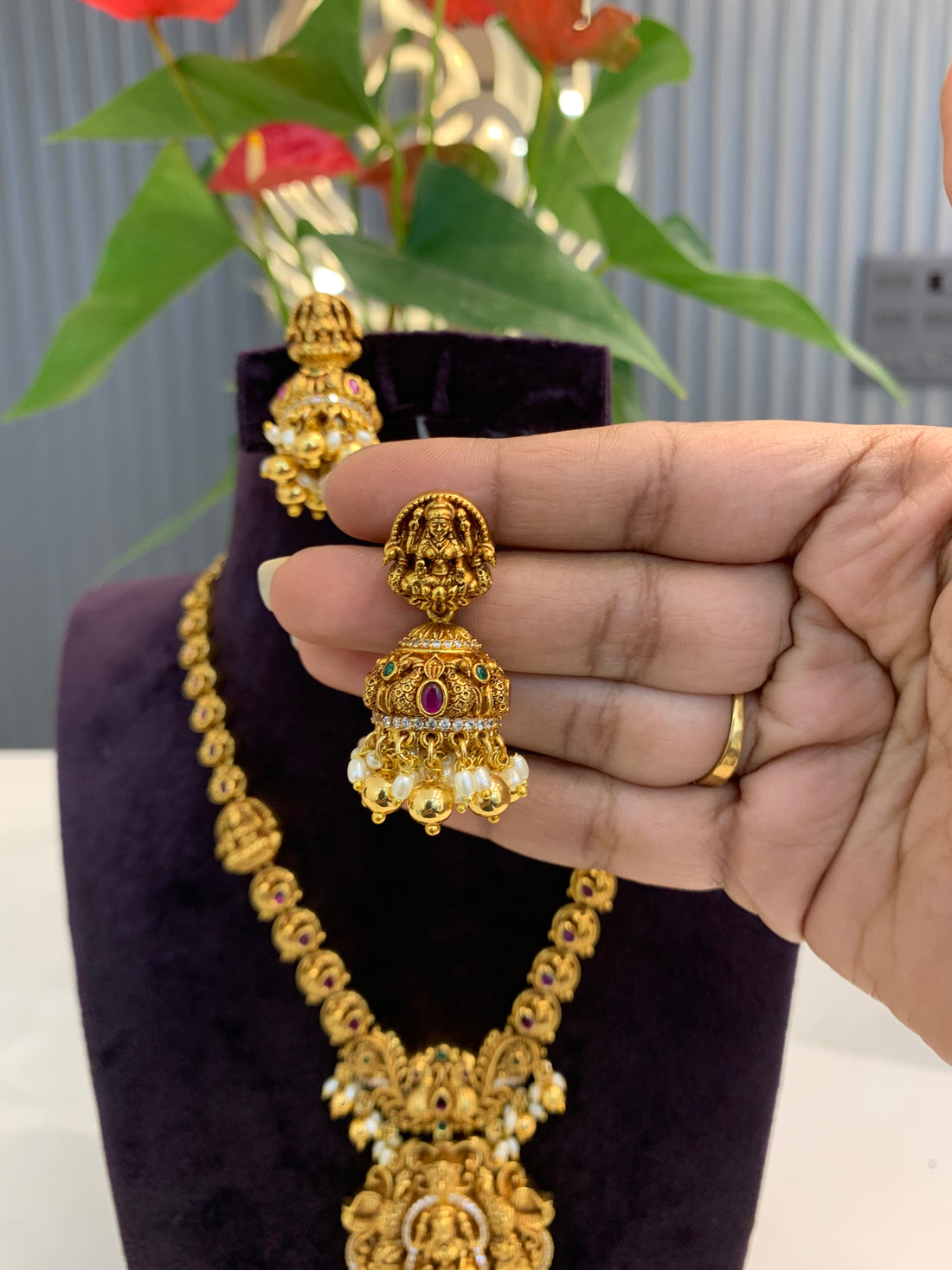 Beautiful Nakshi 3D Necklace