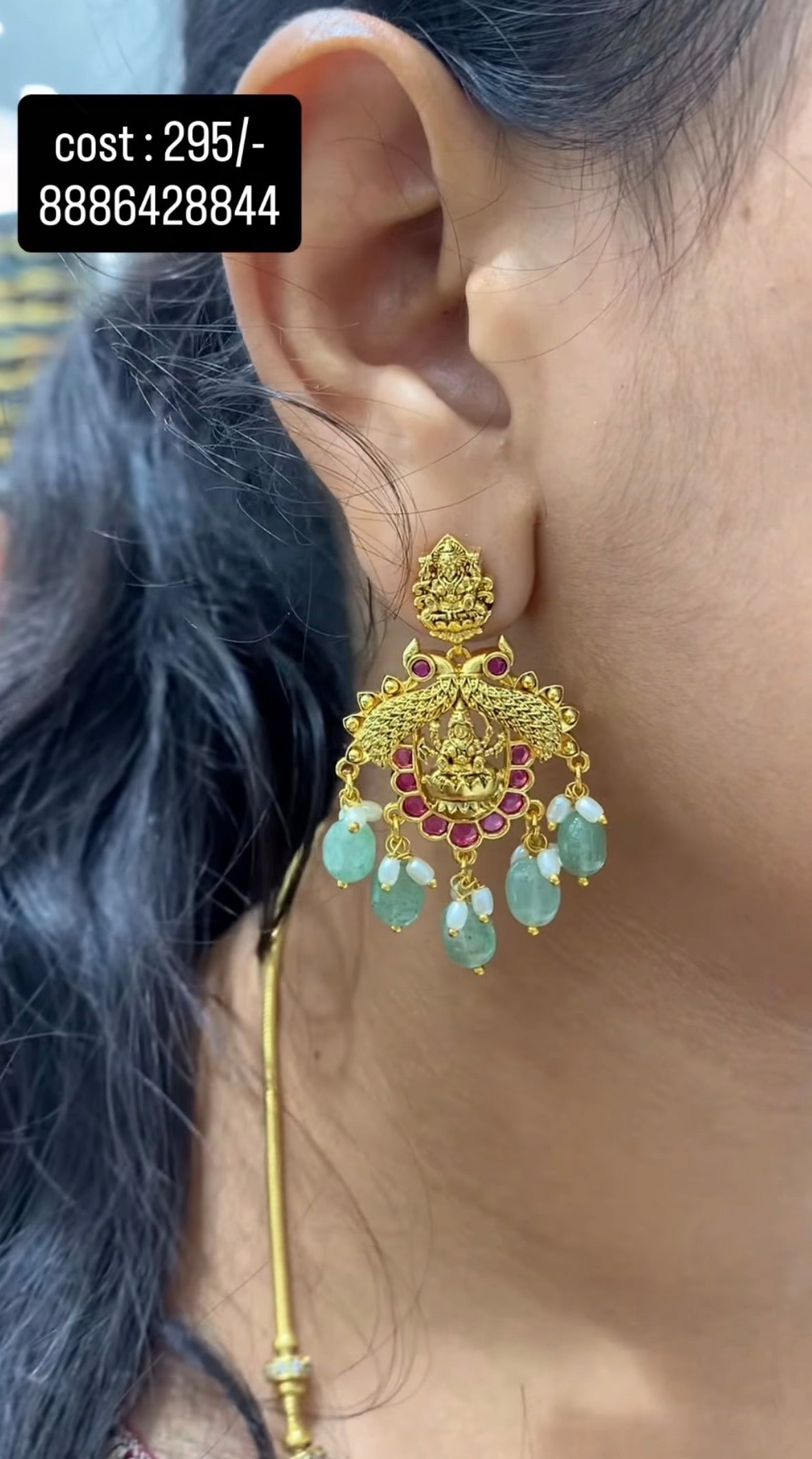 Beautiful traditional chandbalis