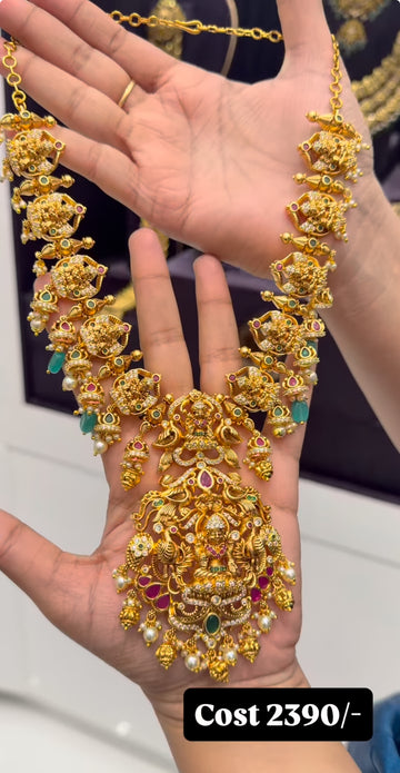 Beautiful nakshi  necklace