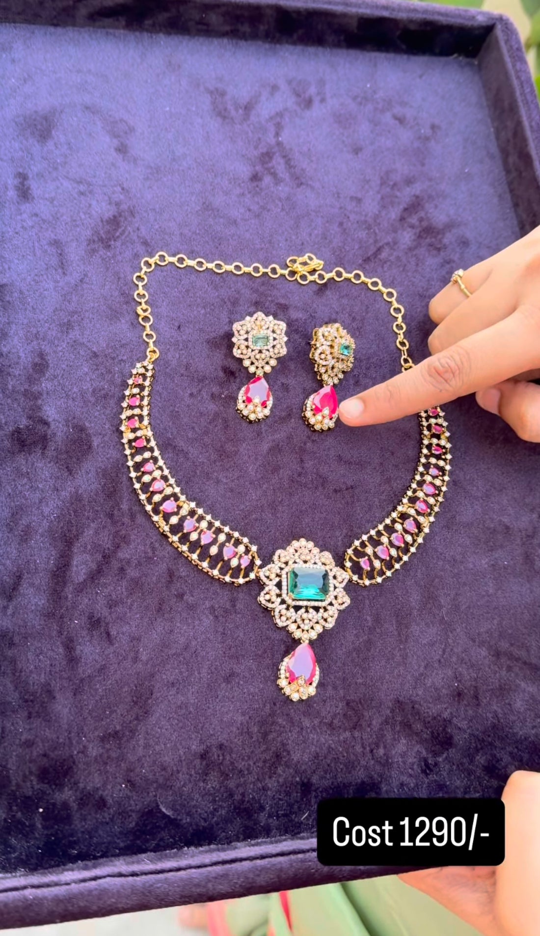 Beautiful kante necklace