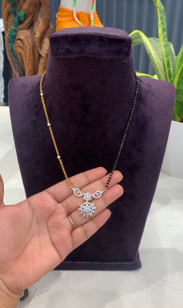 Beautiful diamond replica blackbeads 18inchs