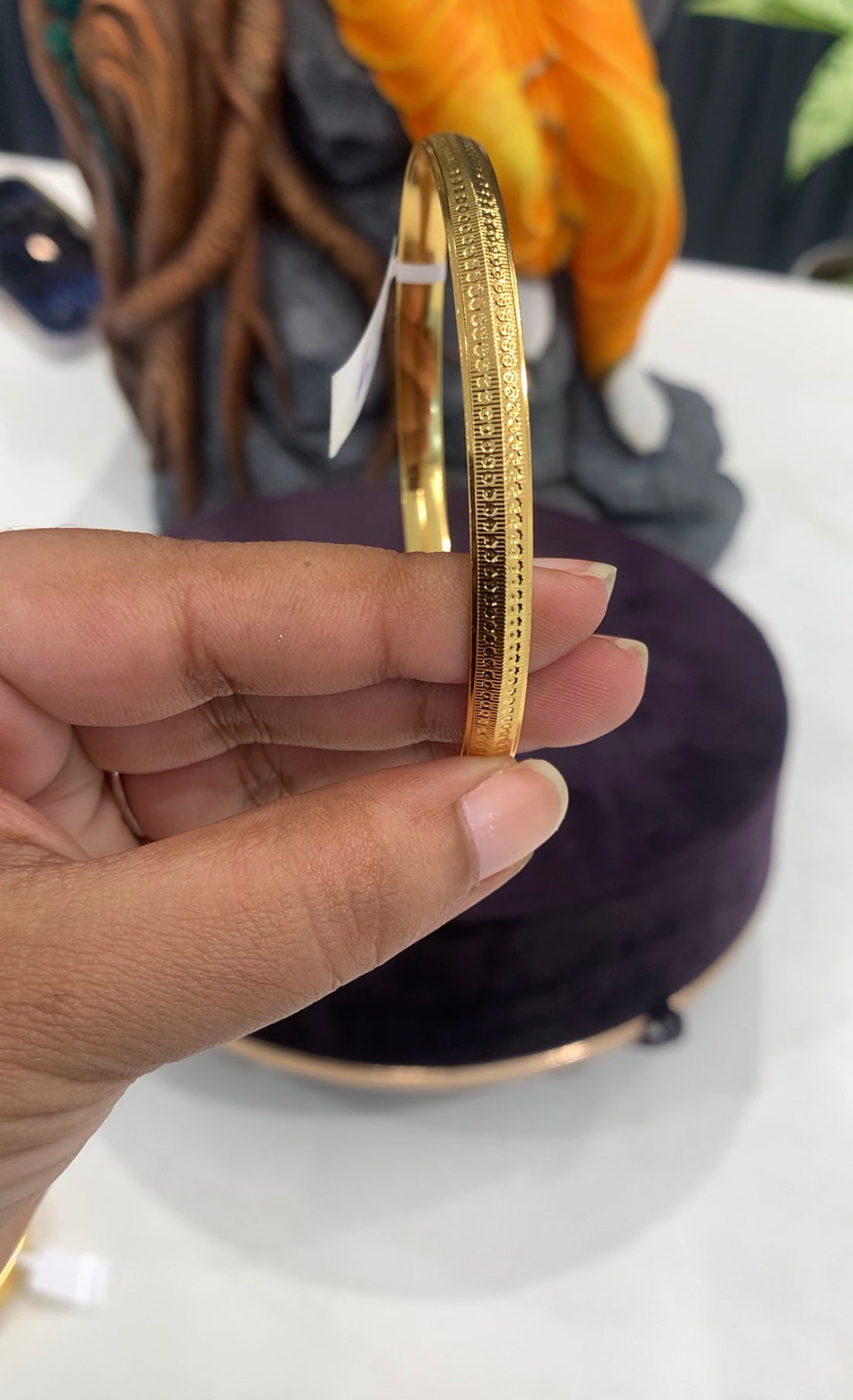 Beautiful microplated men’s kada(single)