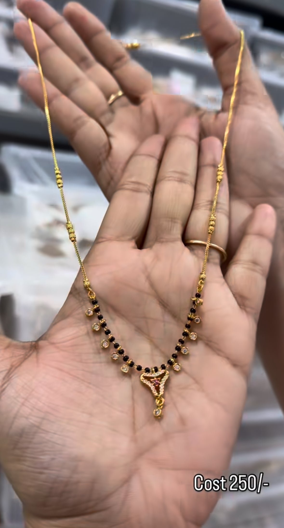 Beautiful fancy blackbeads