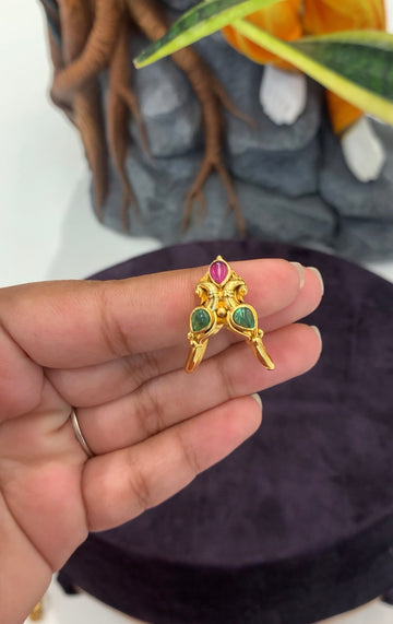 Beautiful adjustable vanki ring freesize