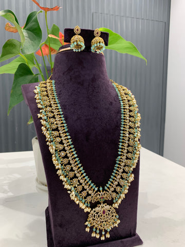 Beautiful heavy gutthapusala haram