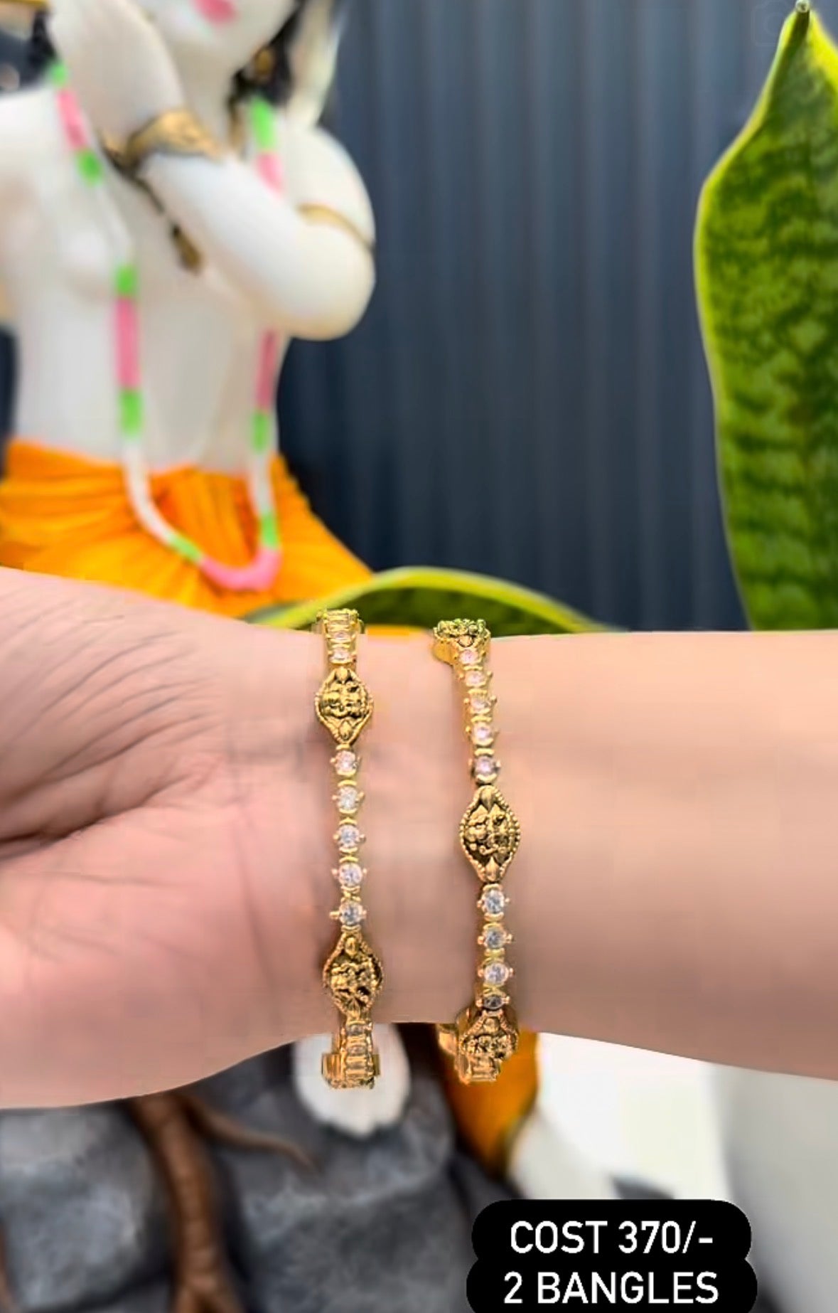 Beautiful nakshi bangles set of 2