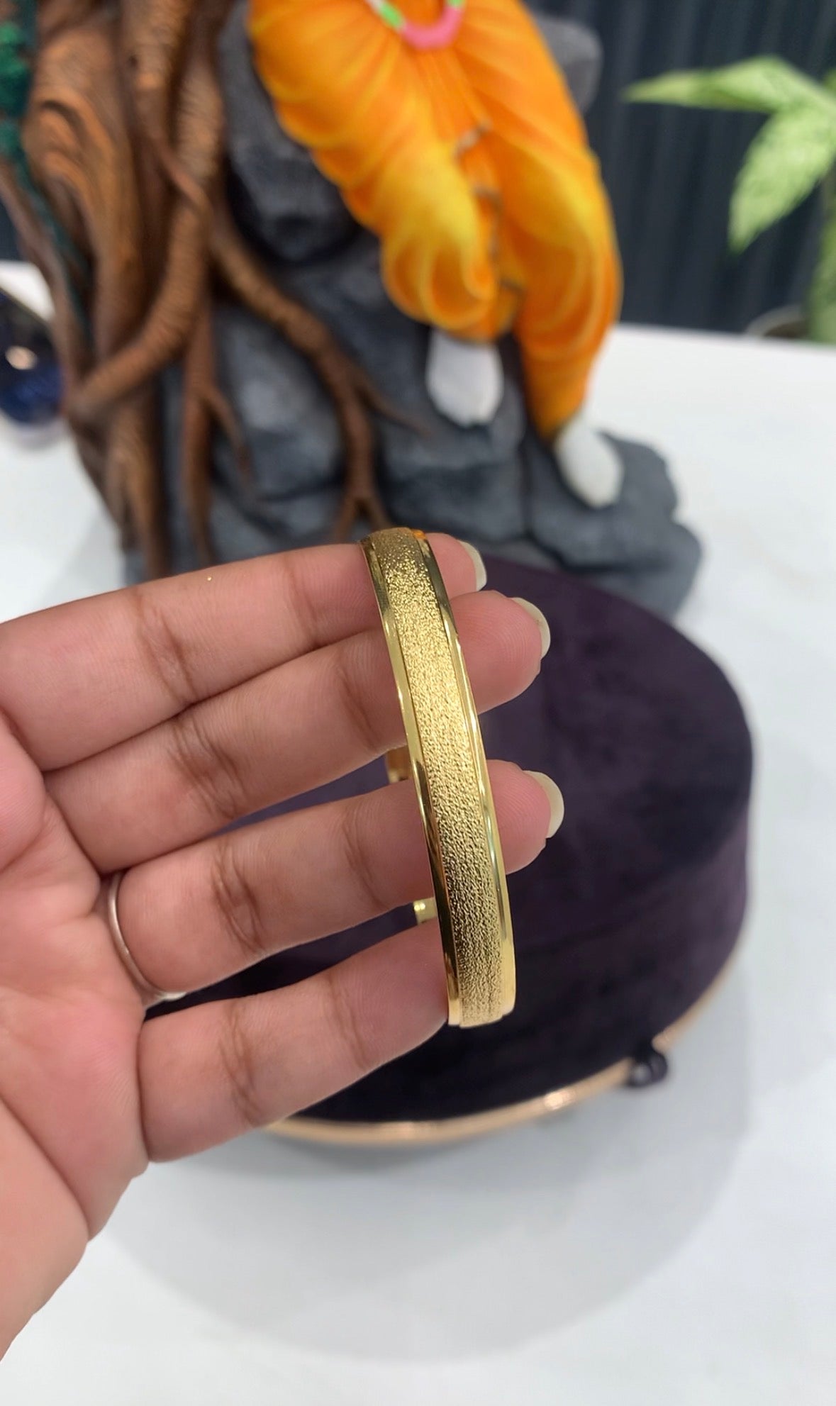 Beautiful microplated men’s kada(single)