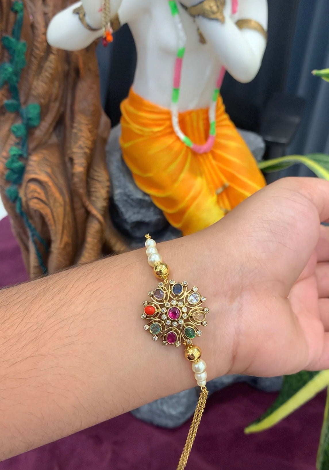 Beautiful customised rakhi