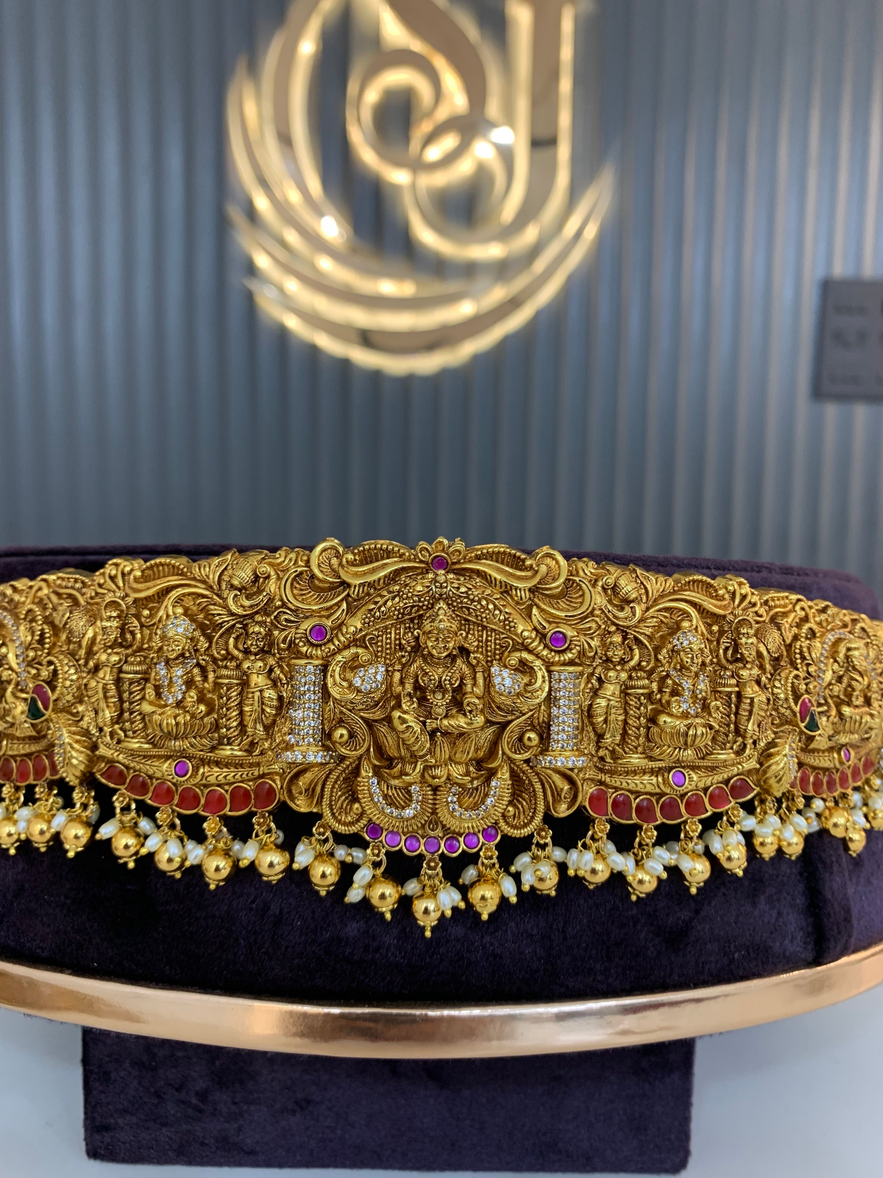 Beautiful Nakshi 3D belt vaddanam