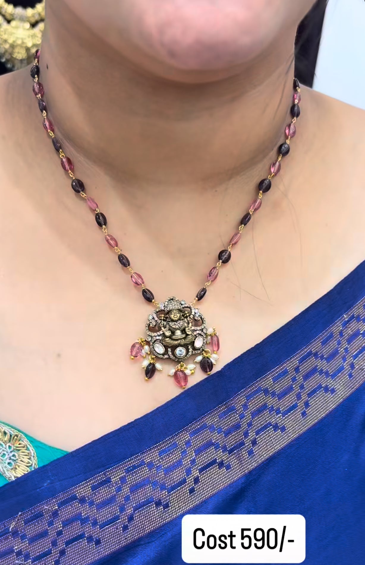 Beautiful customised black beads
