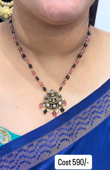 Beautiful customised black beads
