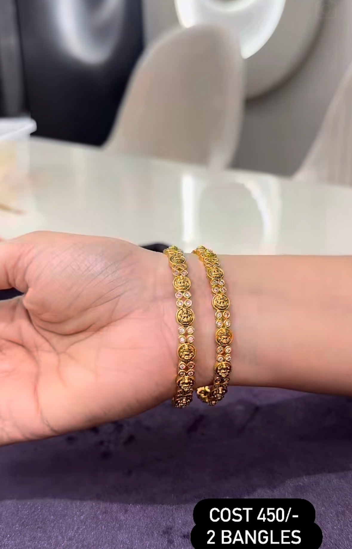 Beautiful nakshi bangles set of 2