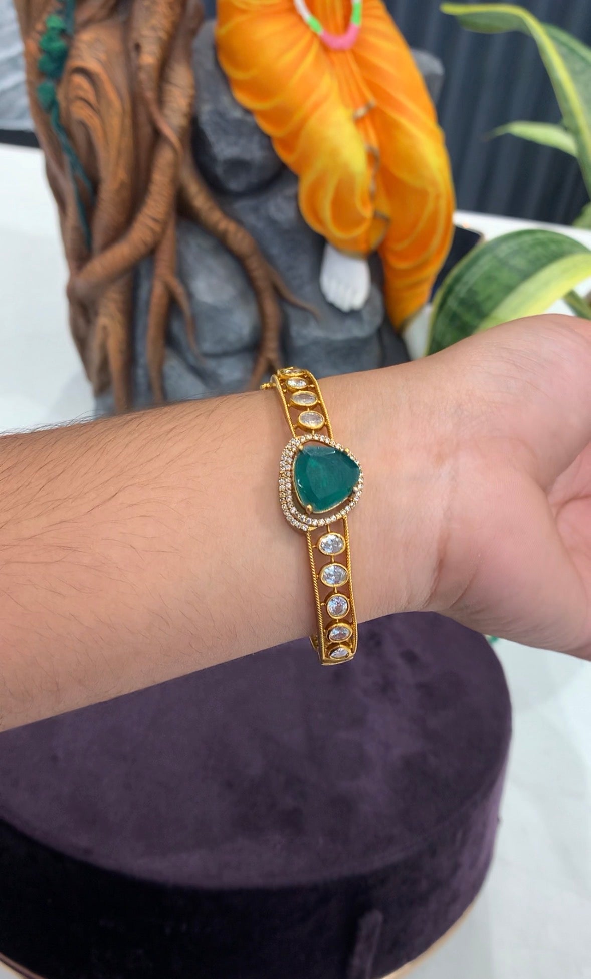 Beautiful Green stone Bracelet