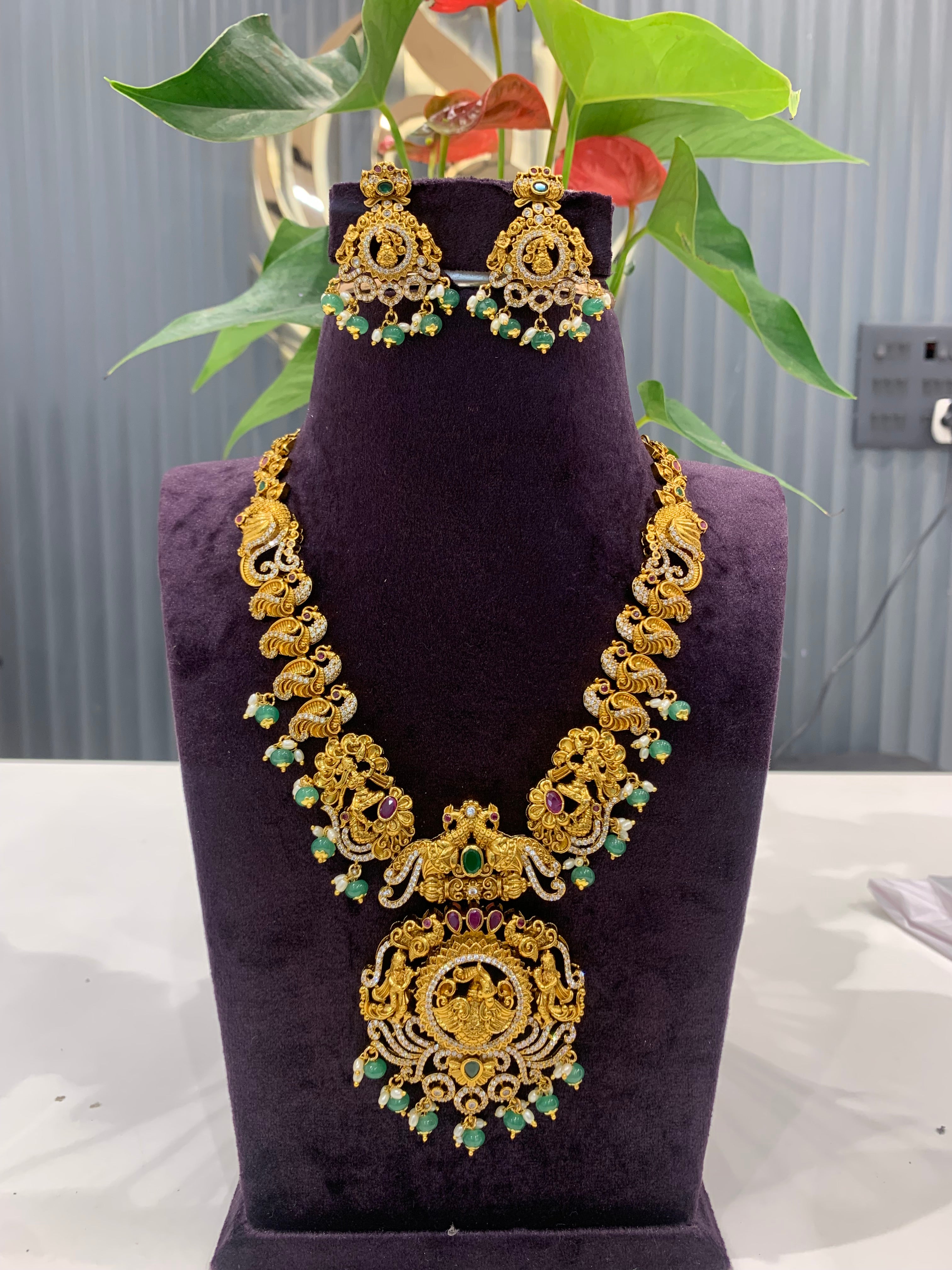 Beautiful nakshi necklace