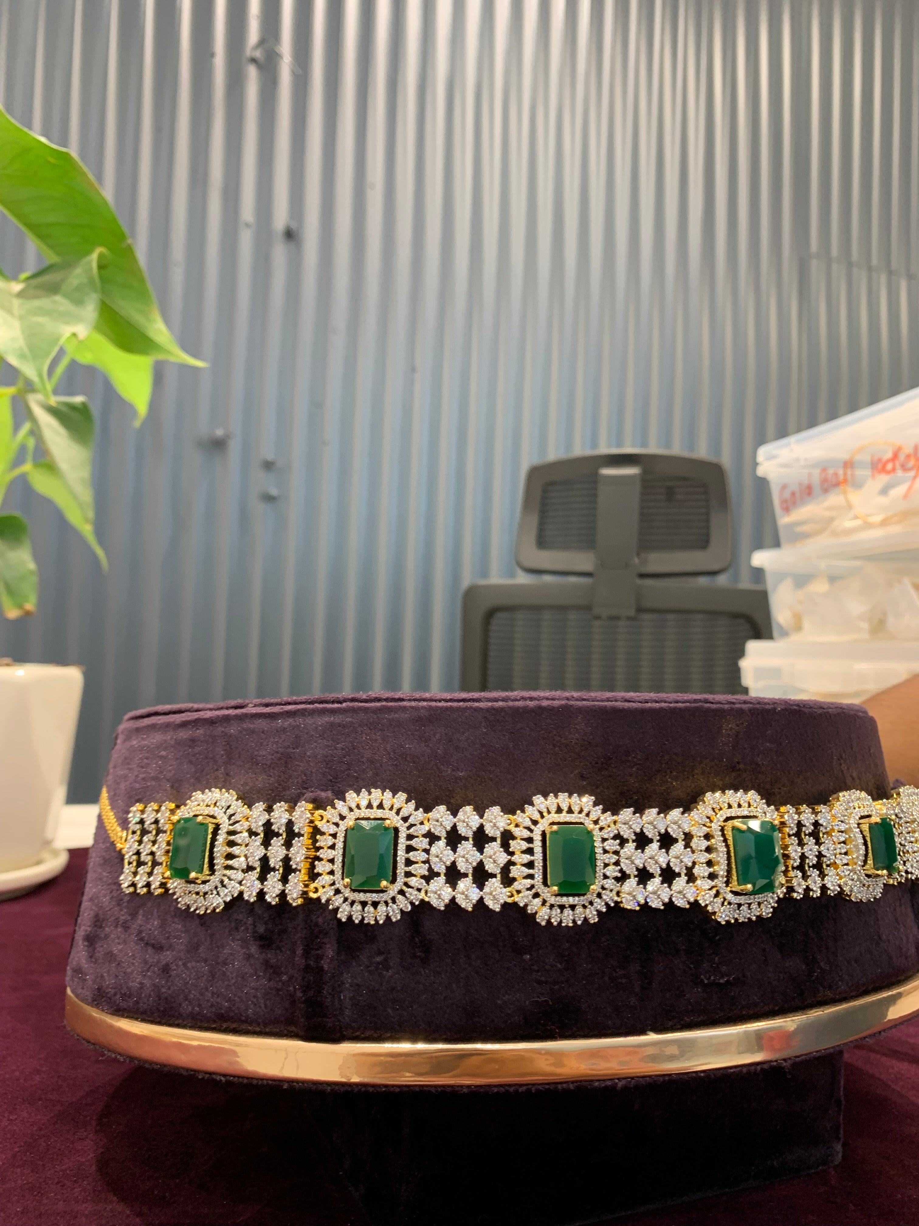 Beautiful GJ chain vaddanam