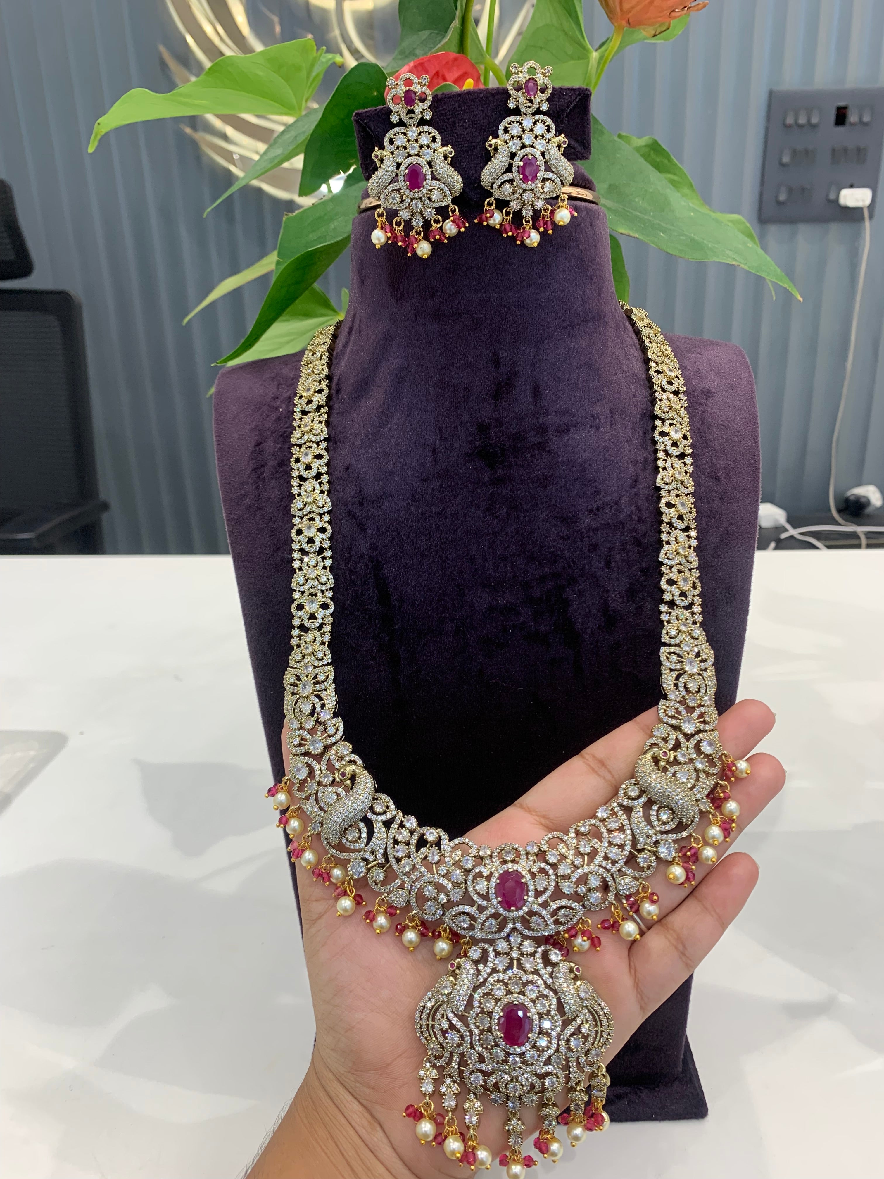 Beautiful long mehandhi polish haram