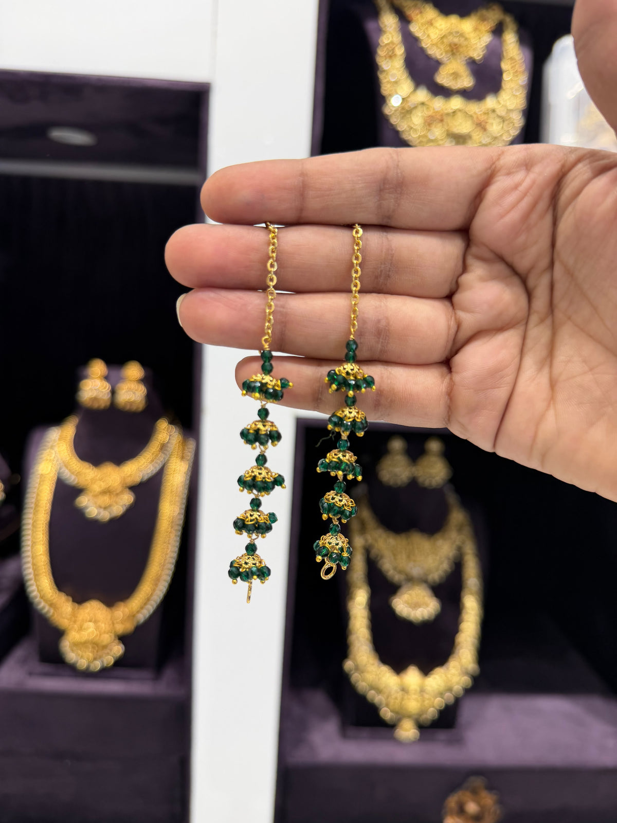Beautiful handmade green buttamatilu