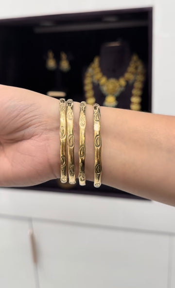 Beautiful Panchaloham Bangles set of 4