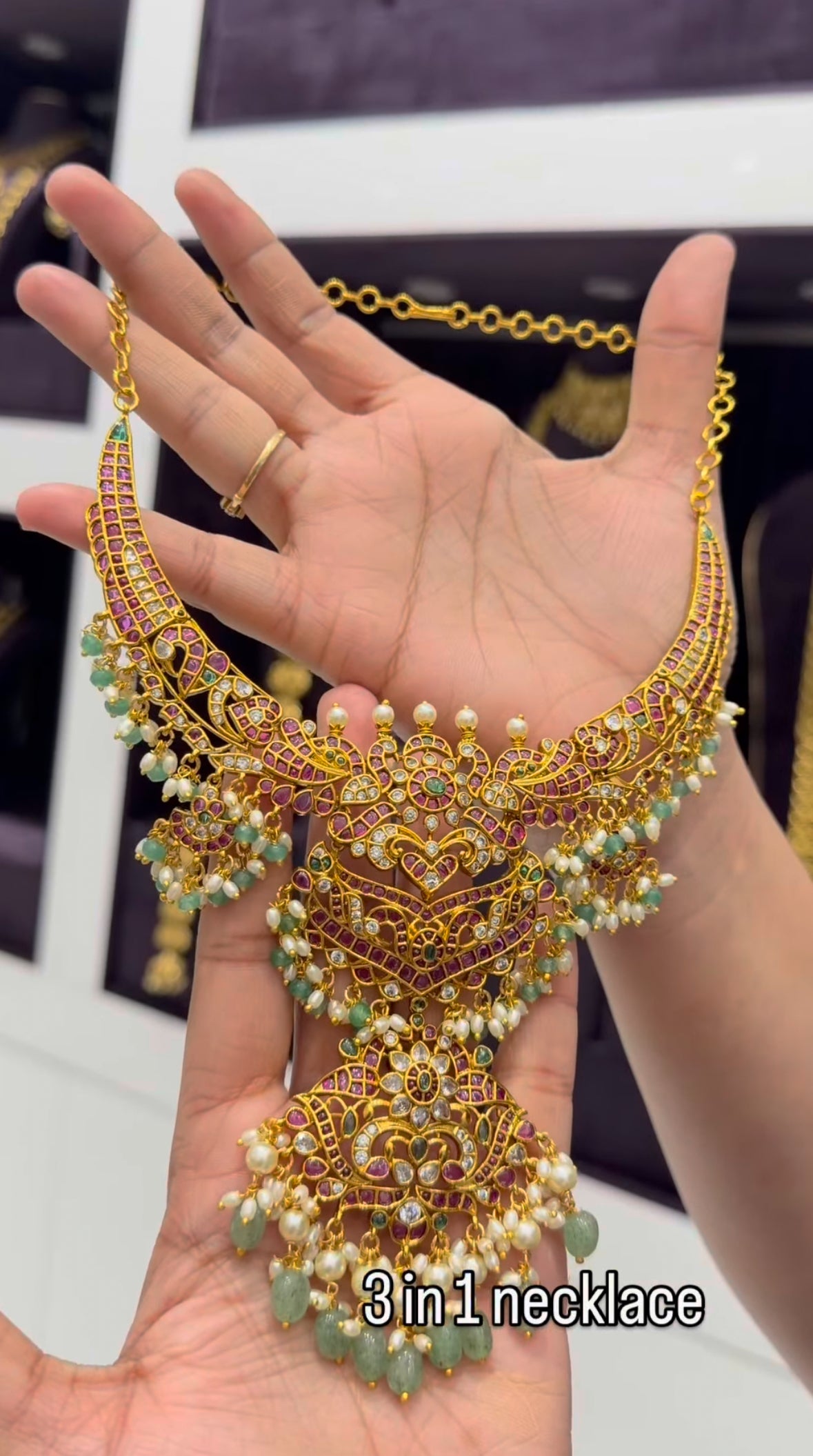 Beautiful 3 IN 1 necklace