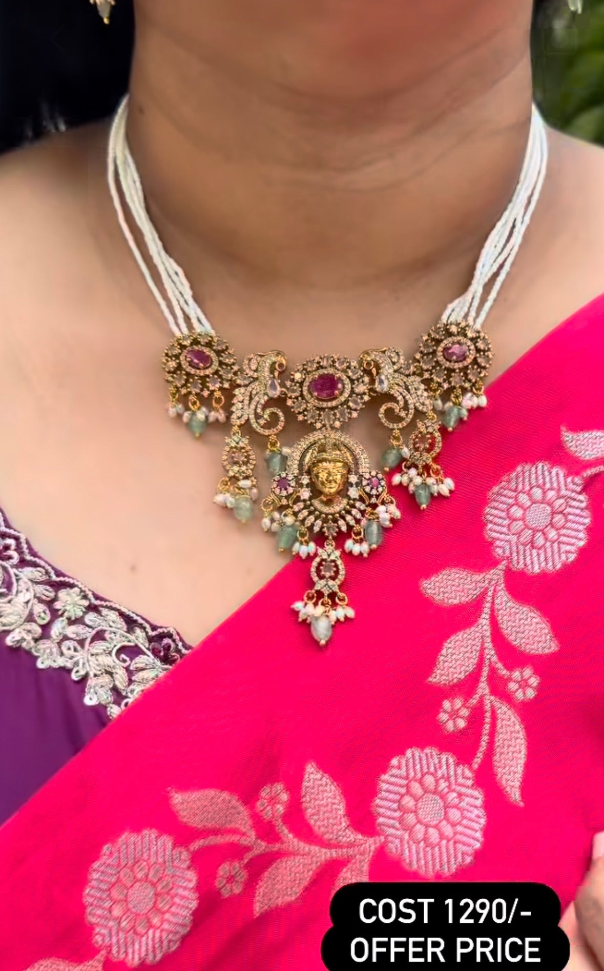 Beautiful balaji beads set @offer price