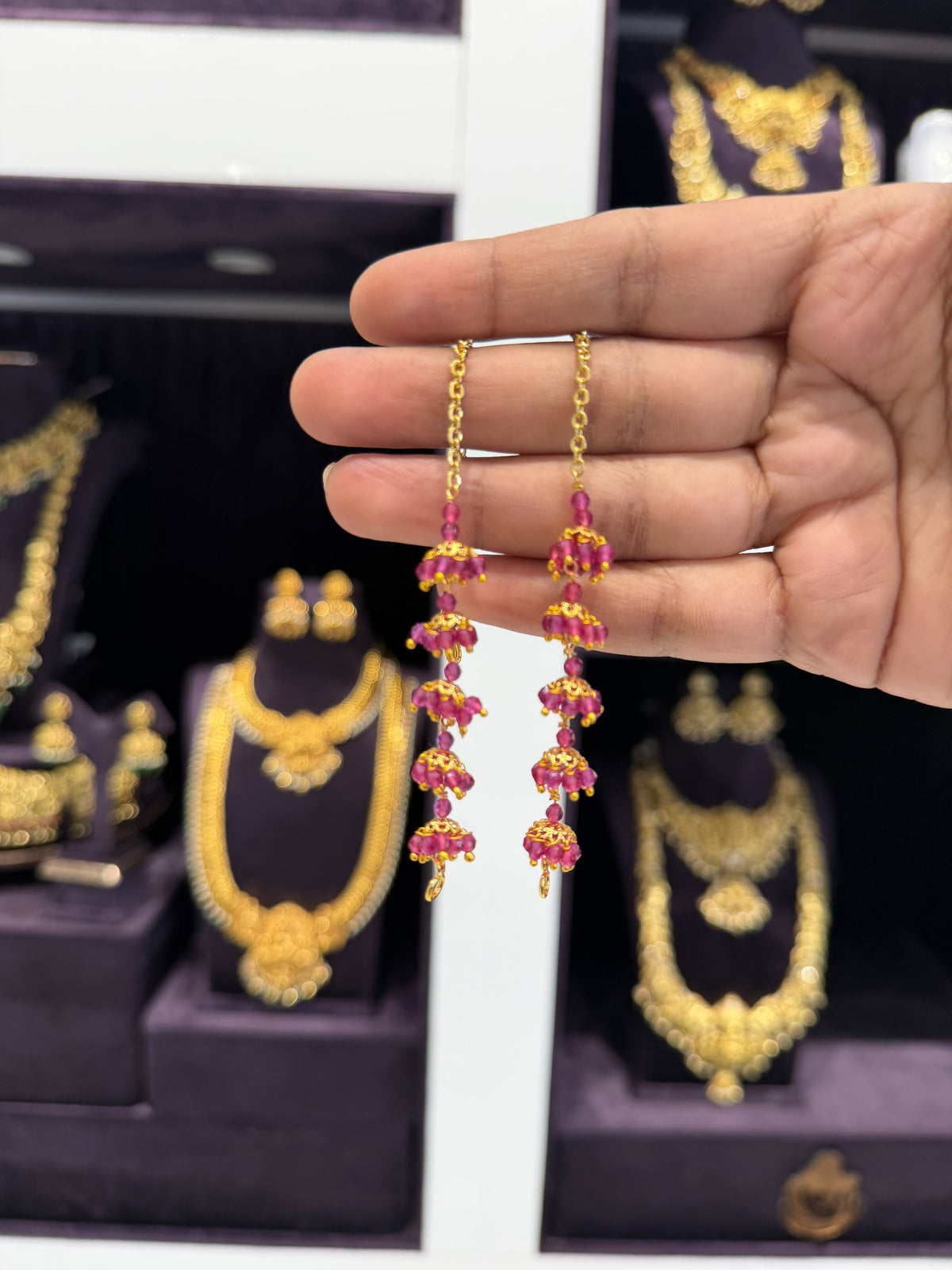 Beautiful handmade ruby buttamatilu