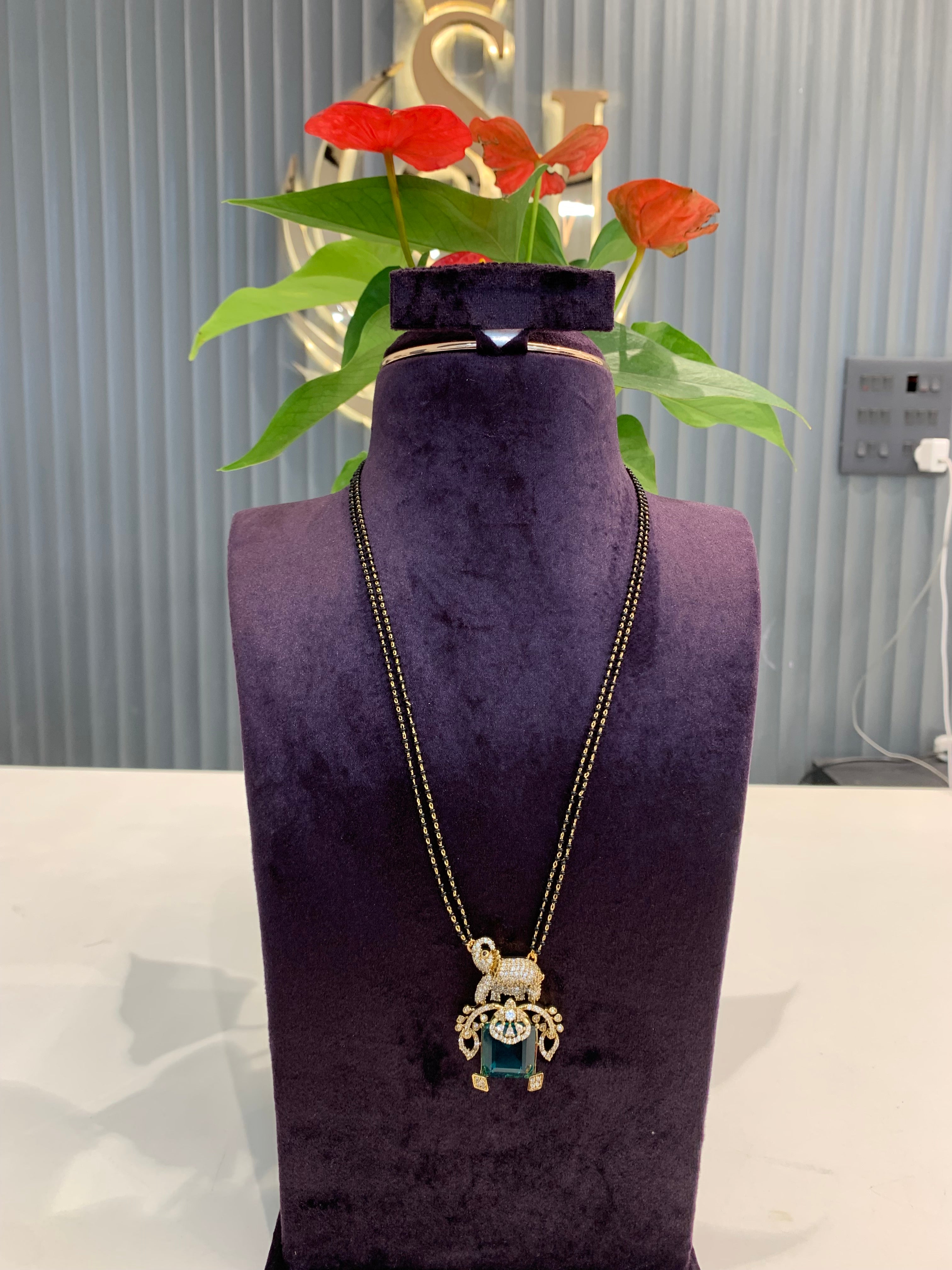 Beautiful 24 inch long Balck beads