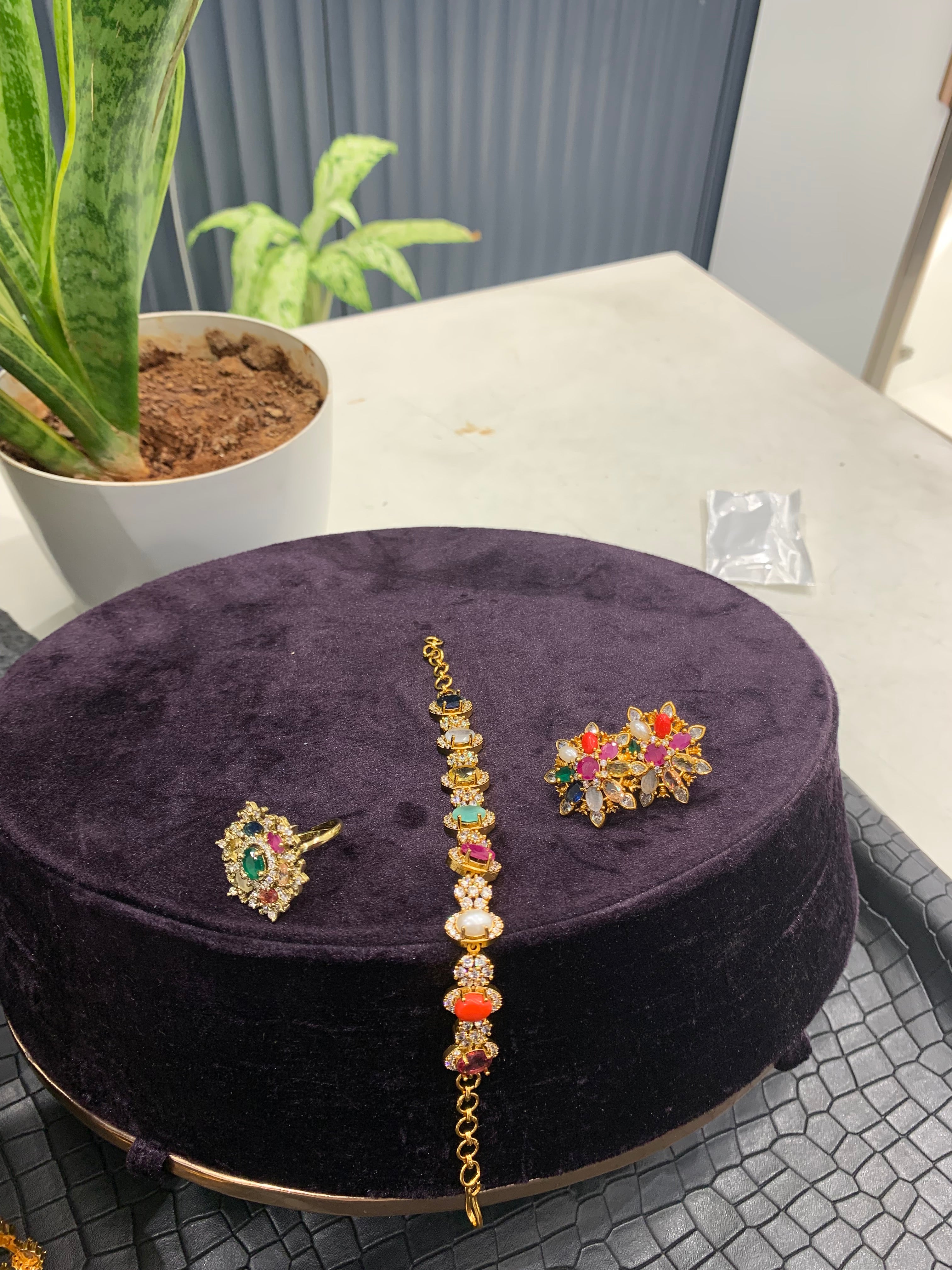 Beautiful navarathana combo set @best offer (6 items )