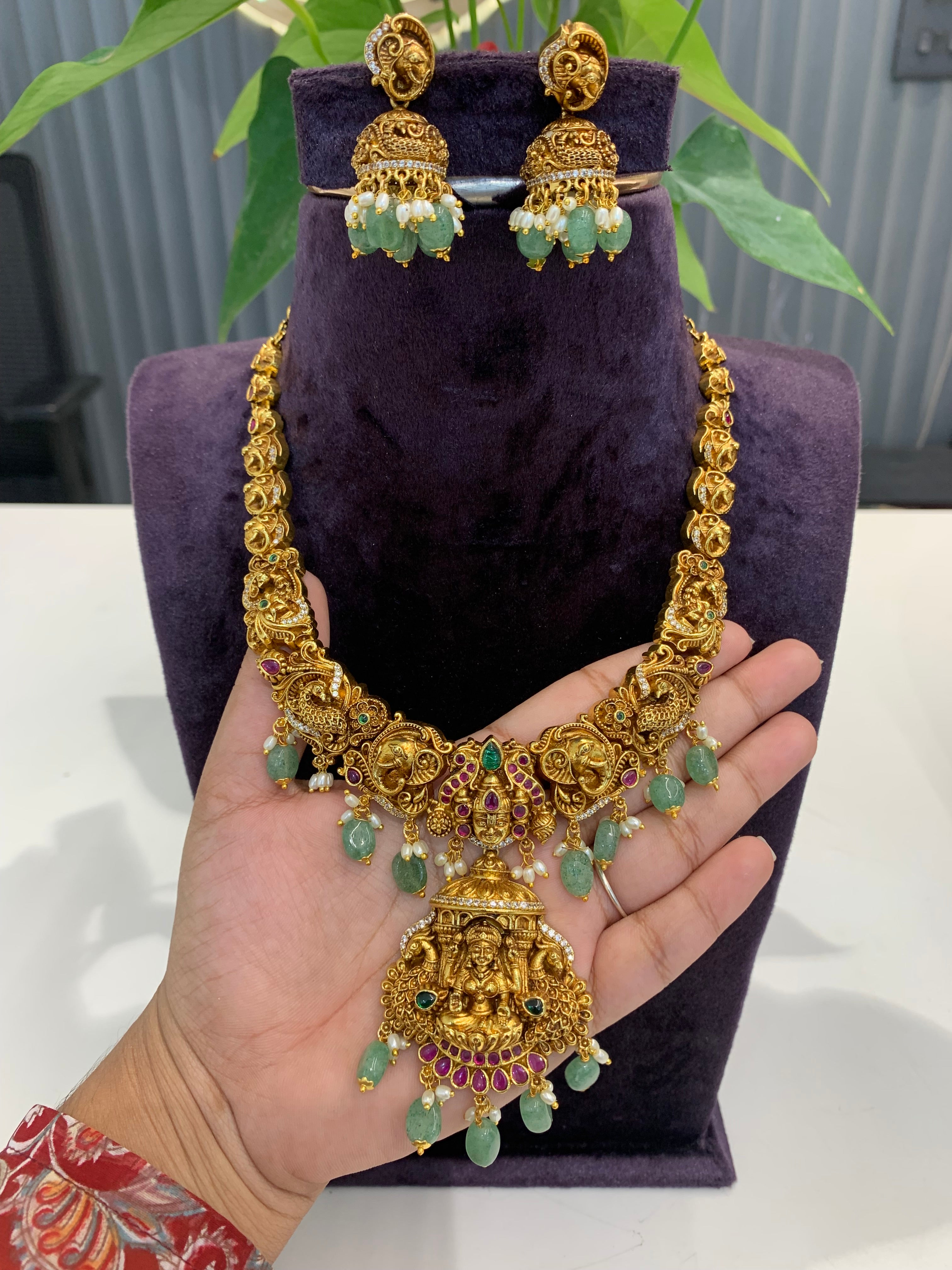 Beautiful nakshi 3D lord balaji mini haram