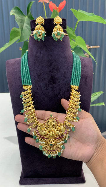 Beautiful Nakshi Heavy Beads set
